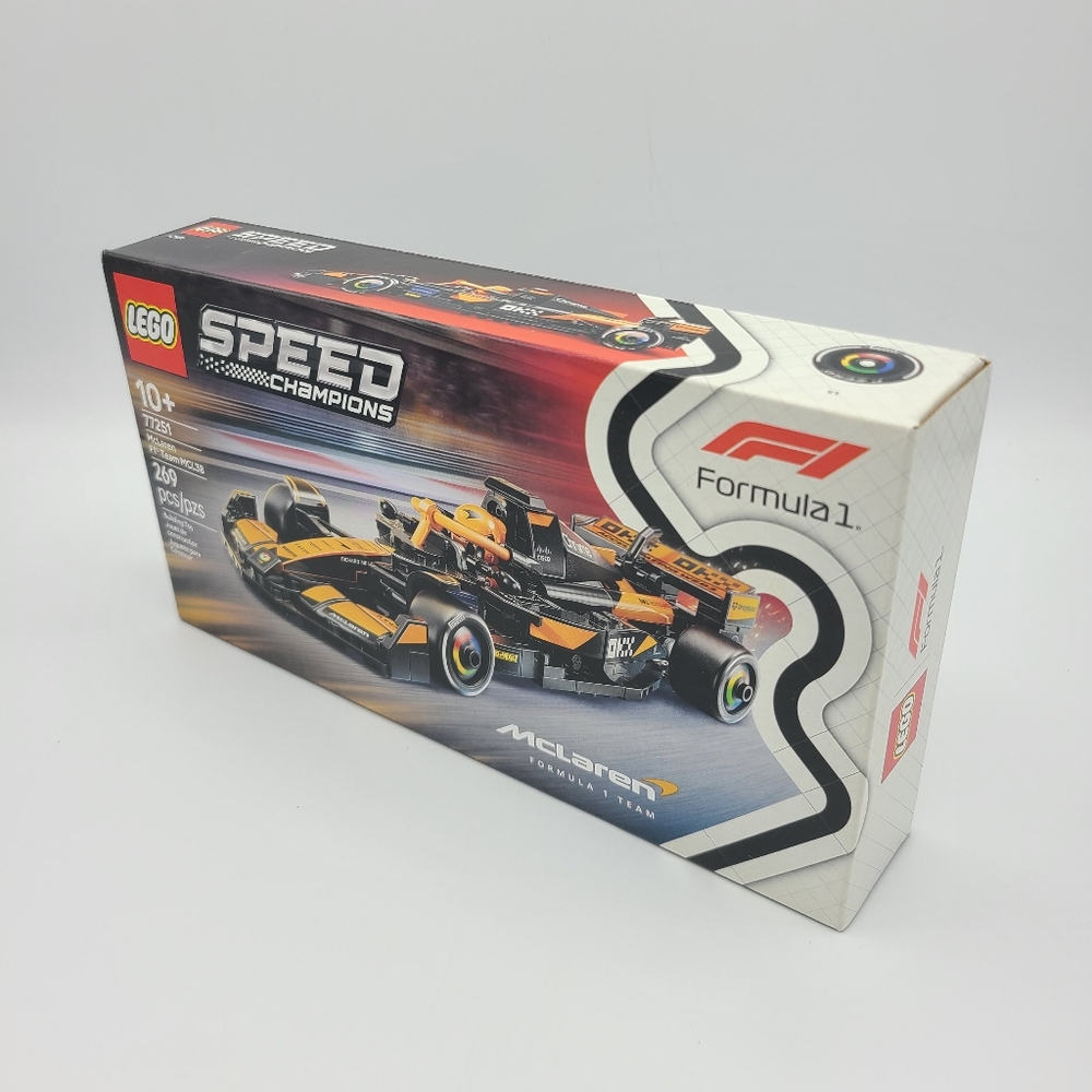 LEGO Speed Champions McLaren F1 Team MCL38 Race Car Set New - Picture 5 of 8